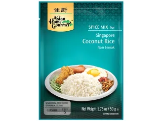 AsiaHomeGourmet Nasi Lemak singapurská kokosová rýže 50 g