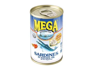 Mega Sardinky v oleji 155 g