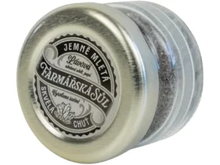 Sůl lávová farmářská - jemně mletá Flexcraft 25g