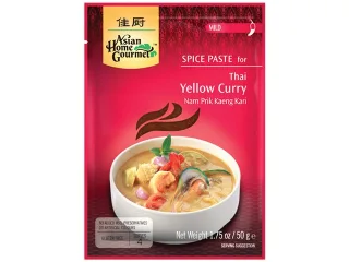 AsiaHomeGourmet Thajské žluté kari pasta 50 g