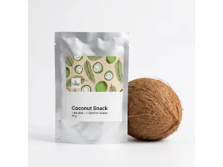 AsiaFood Crystal Coconut – kokosový snack z 1 celého kokosu 40 g