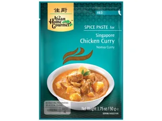 AsiaHomeGourmet Nonya singapurské kokosové kari 50 g Asian Home Gourmet